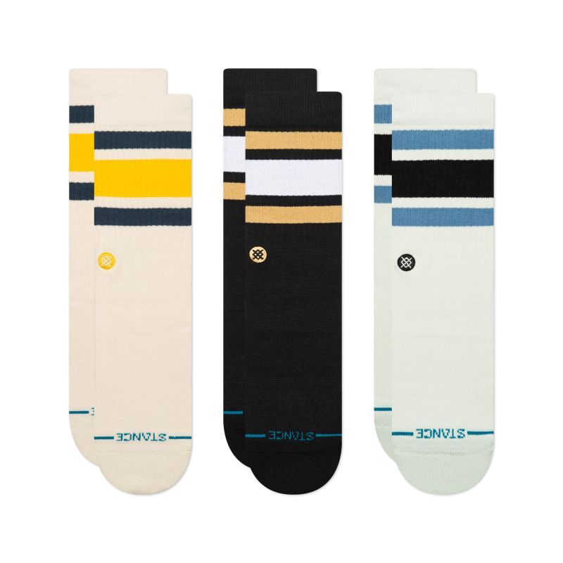 [STANCE]-THE BOYD 3 Pack-CREAM-